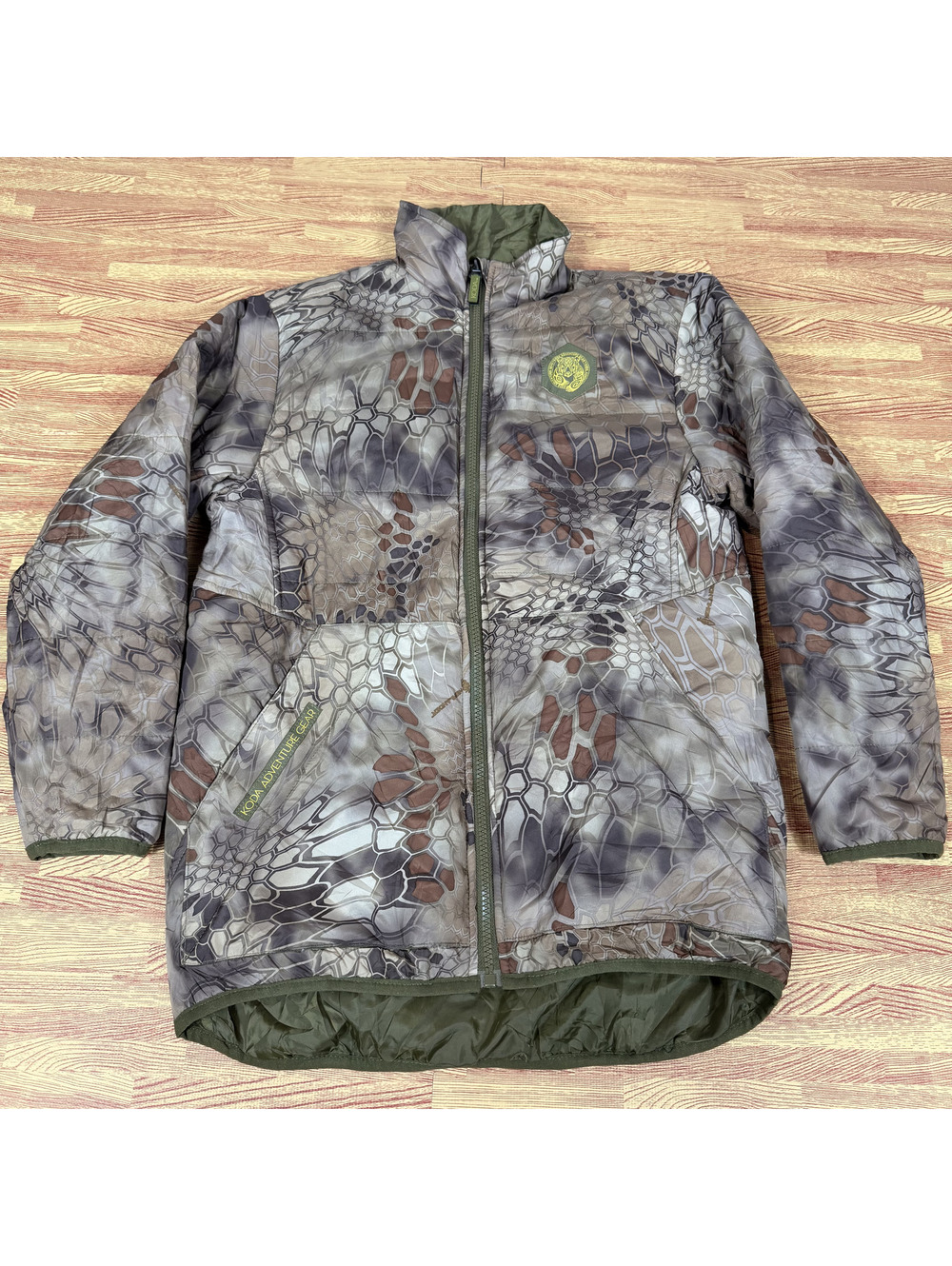 Koda Adventure Gear Kryptek Highlander Camo Jacket Youth L Hunting Full Zip